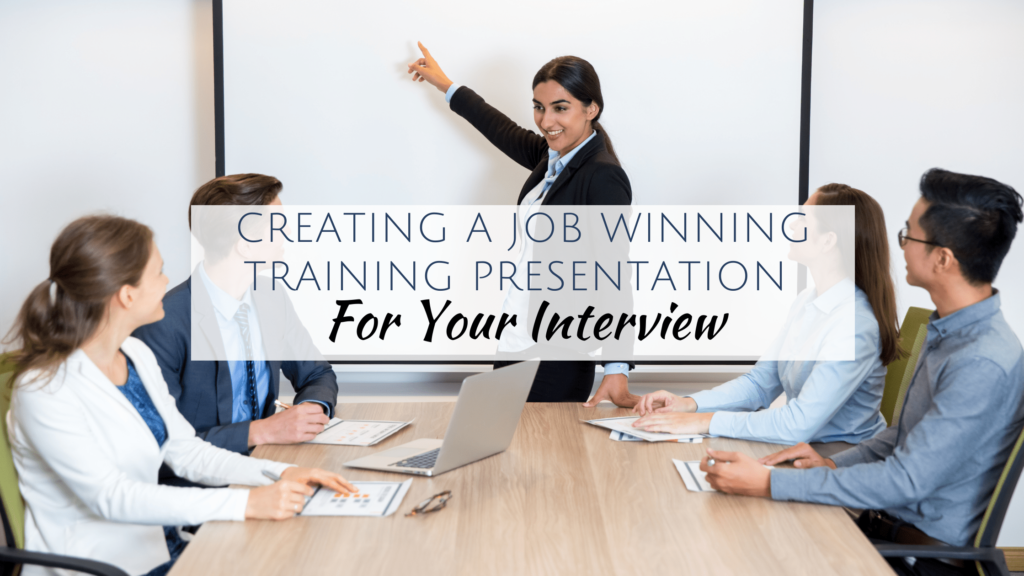 training presentation ideas for interview