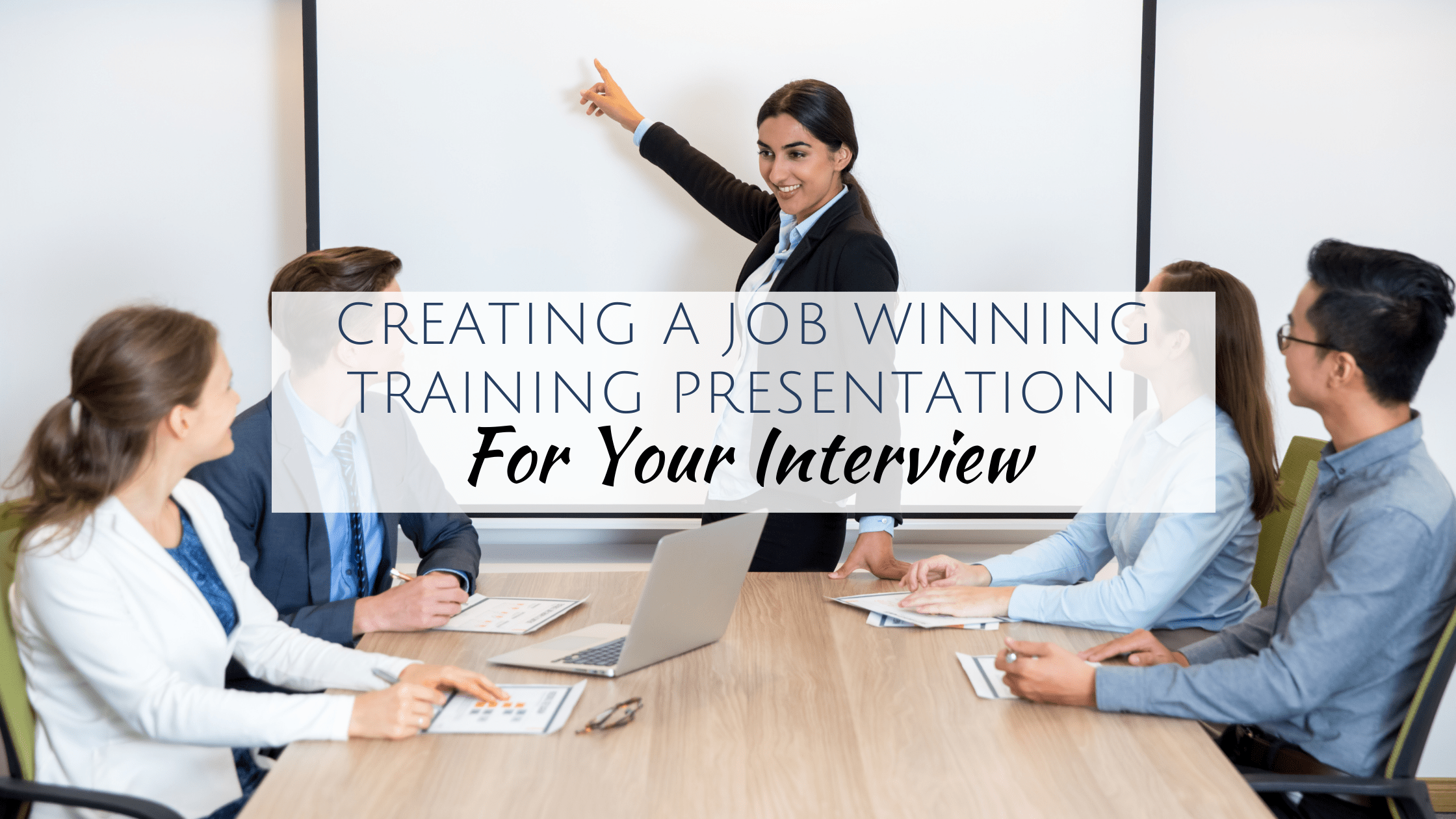 how to do a training presentation for interview
